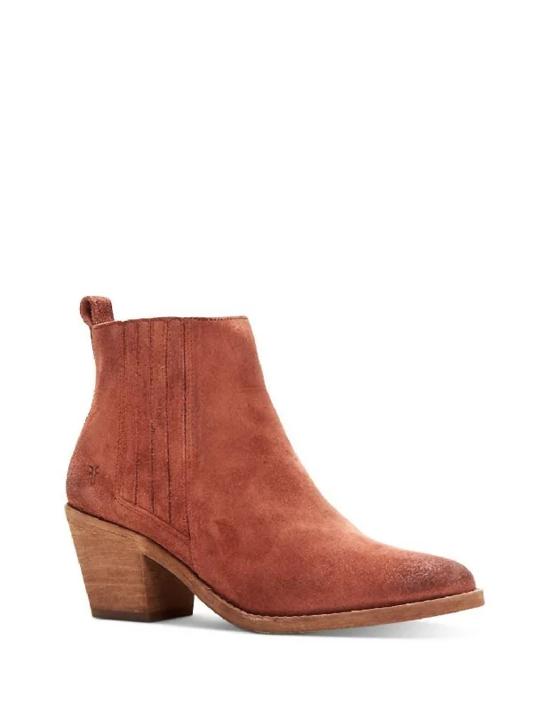 Alton Chelsea Ankle Boot In Rosewood