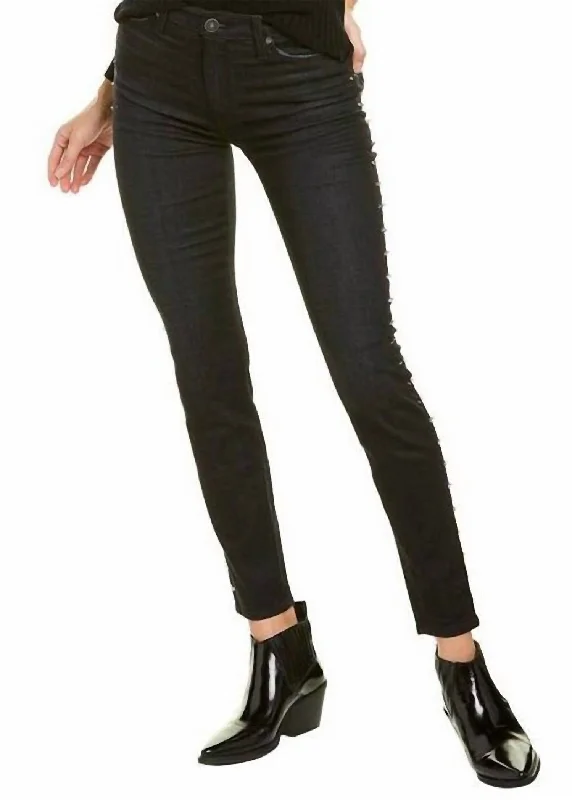 Barbara High Waist Ankle Jean In Incline