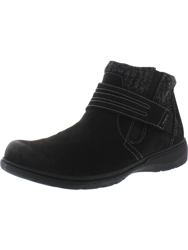 CARLEIGH LANE Womens Suede Casual Ankle Boots