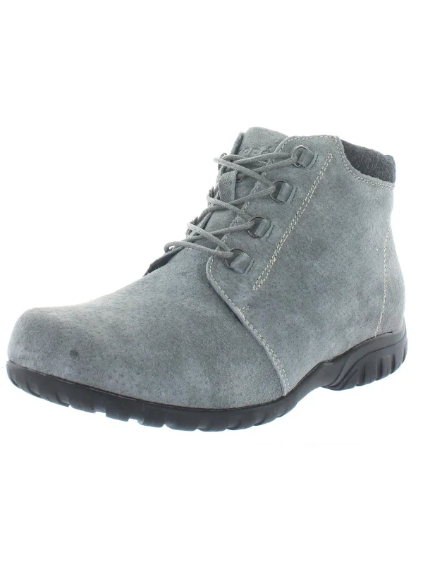 US 9.5 / grey suede / Narrow