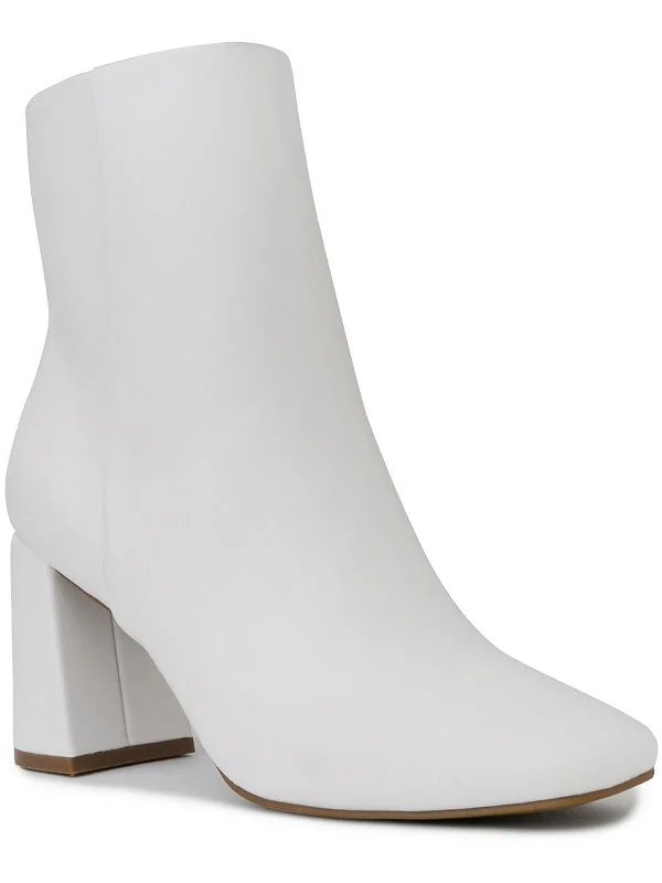 Element Womens Faux Leather Ankle Booties