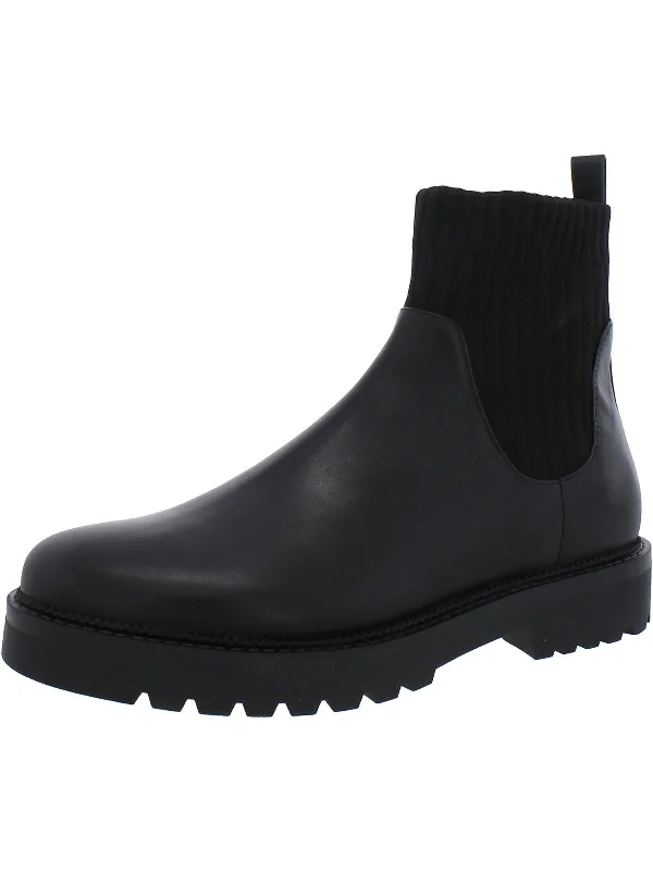 HALLIE Womens Waterproof Slip-on Ankle Boots