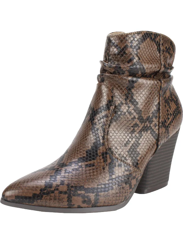 Halsey Womens Slouch Ankle Boots