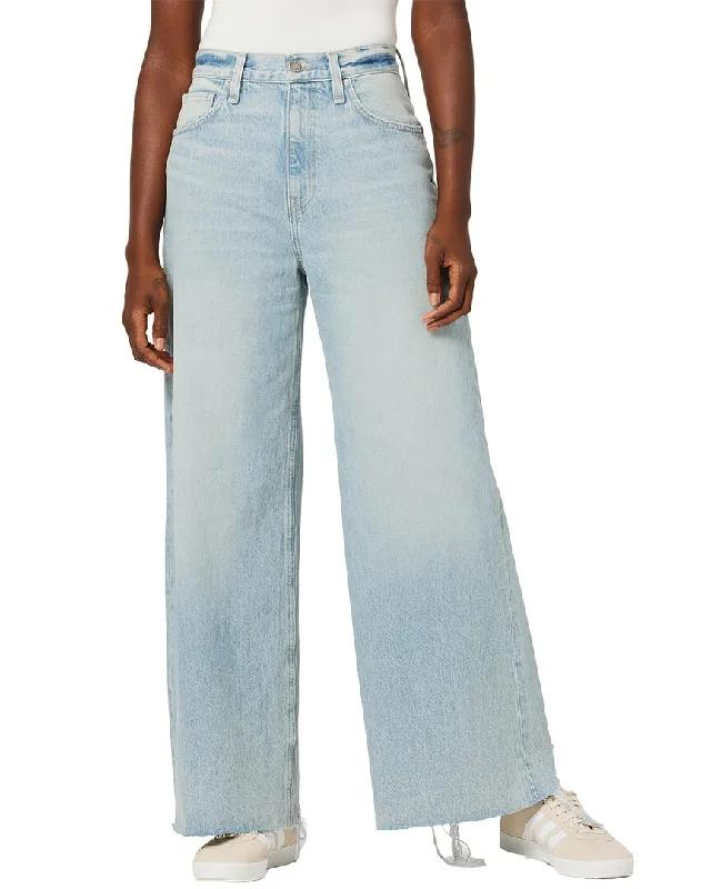 HUDSON Jeans James High-Rise Wide Leg Barefoot Iris Jean