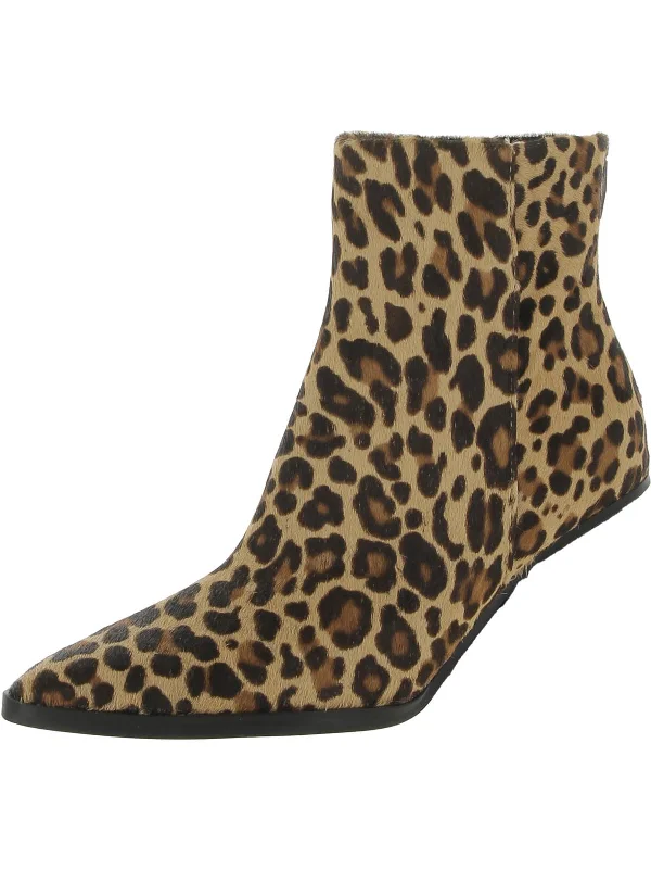 US 6.5 / dark leopard calf hair / Regular