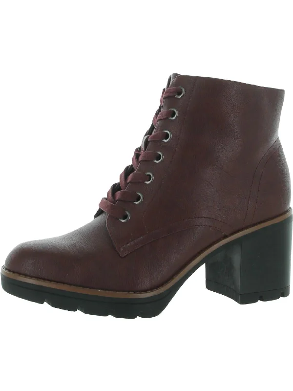 Madalynn Womens Ankle Smooth Booties