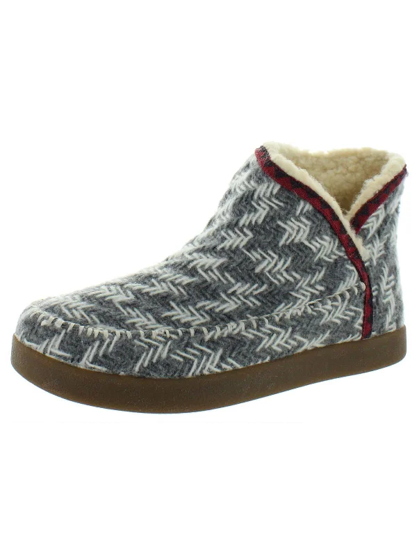 Nice Bootah Womens Wool Blend Slip On Winter Boots