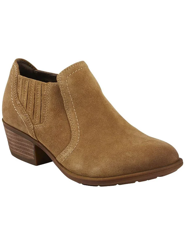 Peak Peru Womens Suede Slip-On Booties