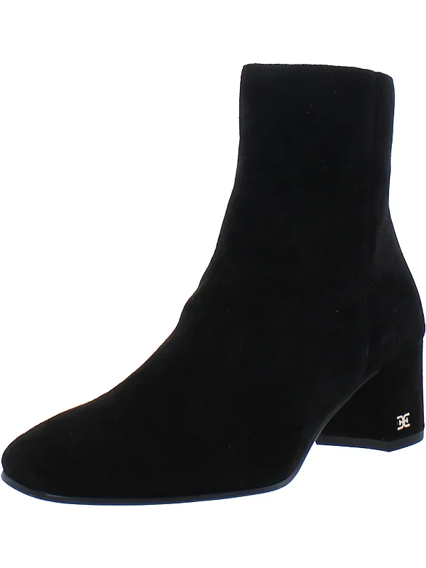 Regaen Womens Bootie Leather Ankle Boots