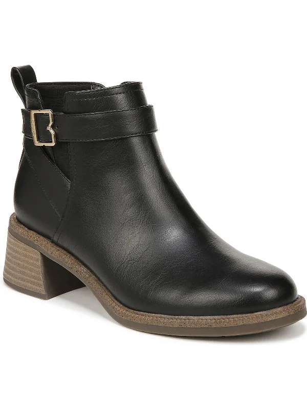 Retrospect Womens Zipper Ankle Booties