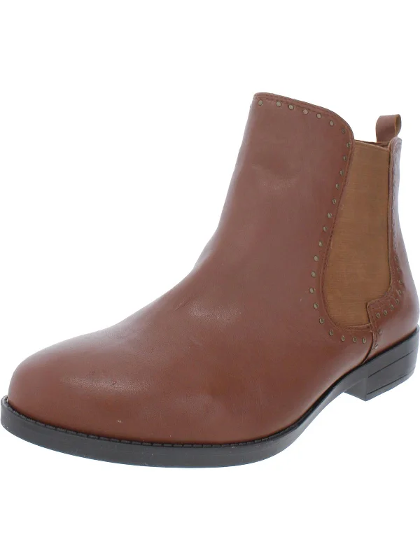 Scout Womens Leather Booties Chelsea Boots