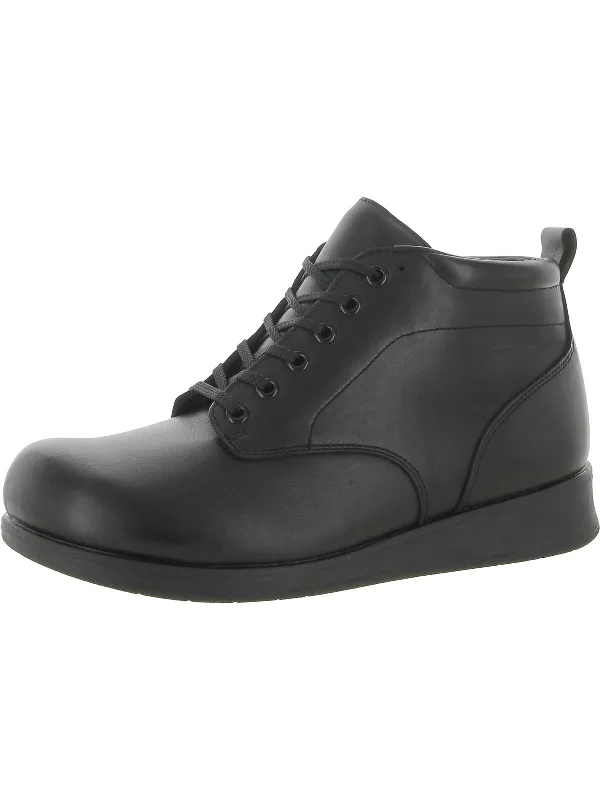 Sedona Womens Leather Ankle Booties