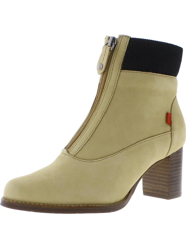 University PL Womens Leather Booties Ankle Boots