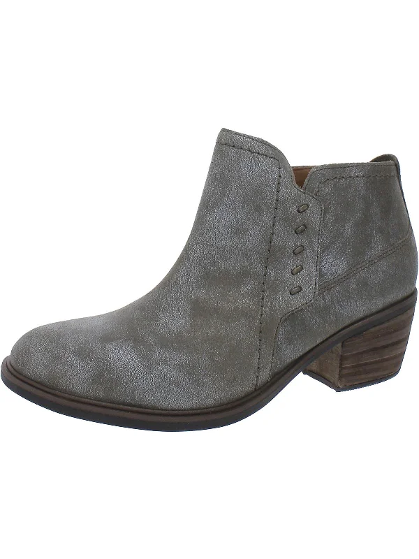 Womens Block Heel Ankle boots Chelsea Boots