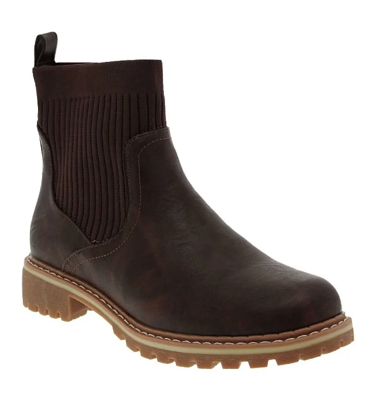 Women's Cabin Fever Boot In Brown