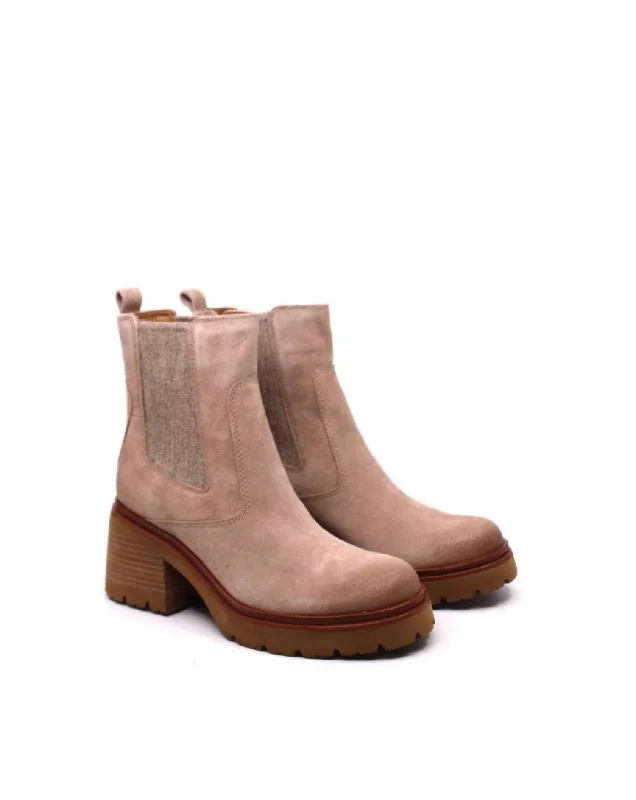 Women's Chelsea Boot In Rose Taupe