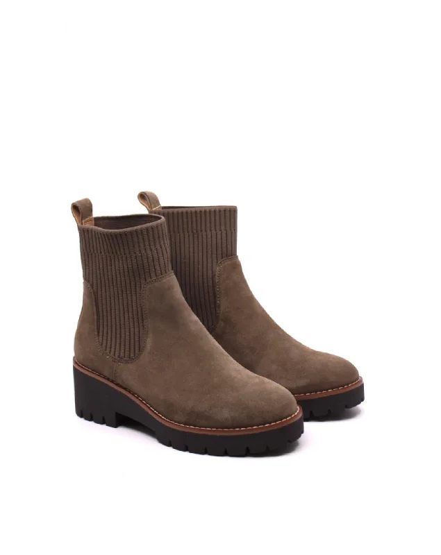 Women's Darren Booties In Dark Taupe