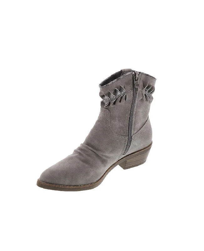 Women's Sygns Booties In Smoke/Grey