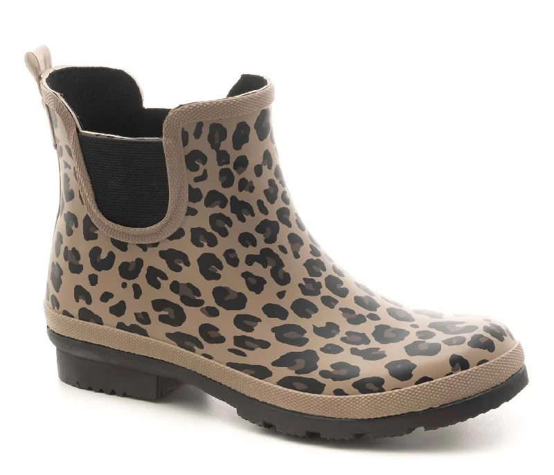 Yikes Weather Bootie In Leopard