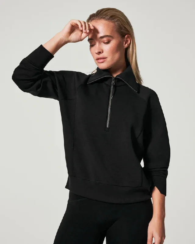 AirEssentials Half Zip- Black