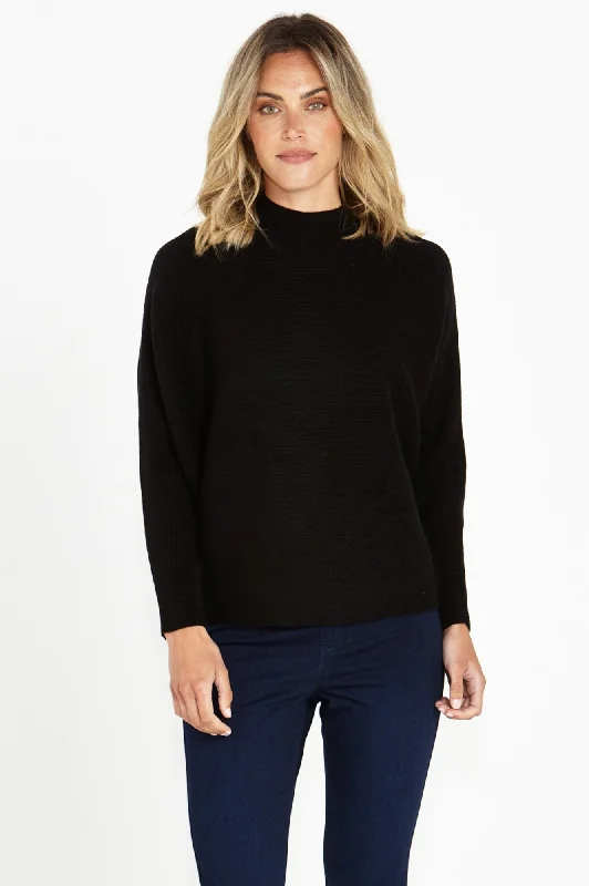 Alicia Knit Jumper - Black $50