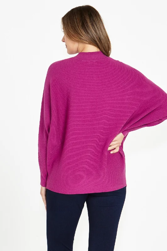 Alicia Knit Jumper - Boysenberry  $50