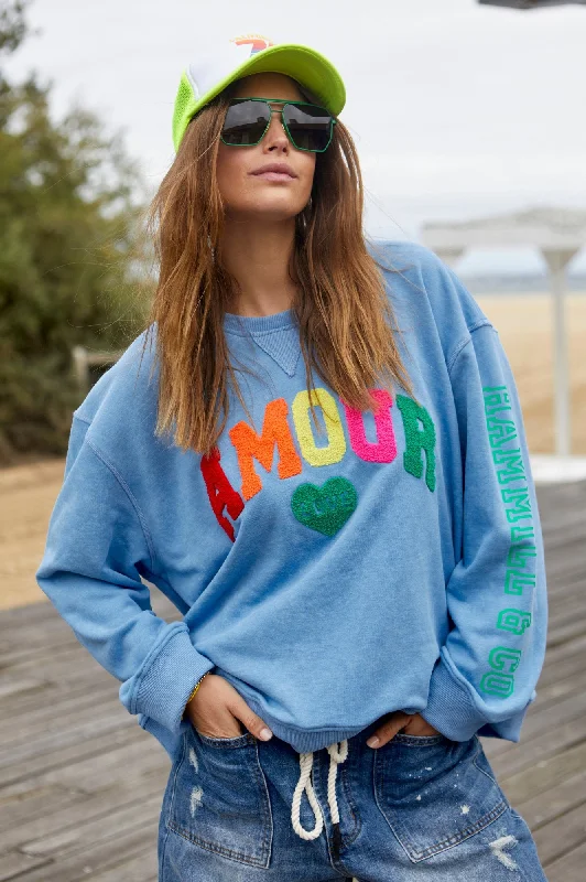 Amour Sweatshirt - Blue