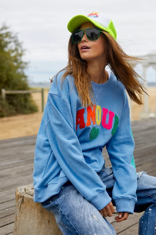 Amour Sweatshirt - Blue