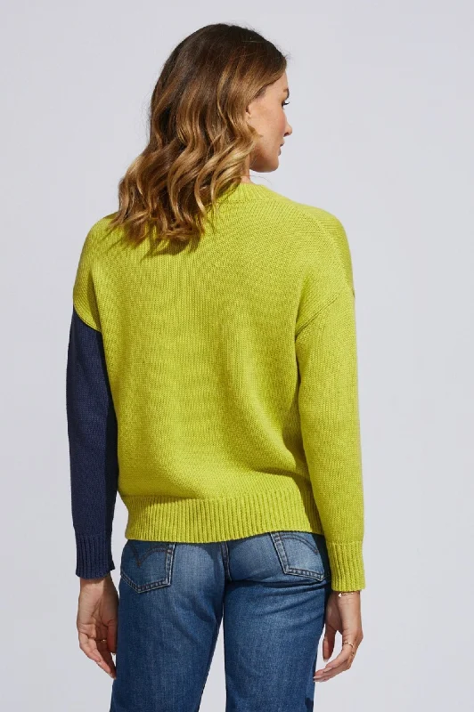 Button Detail Knitwear - Lime