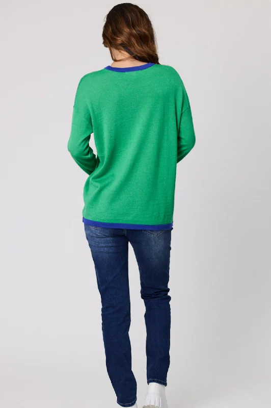 Star Jumper - Green