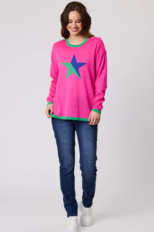 Star Jumper - Pink