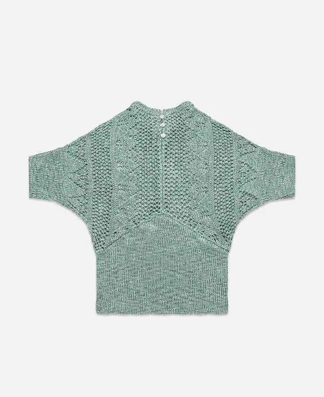 Women's Knitted Top (Green)