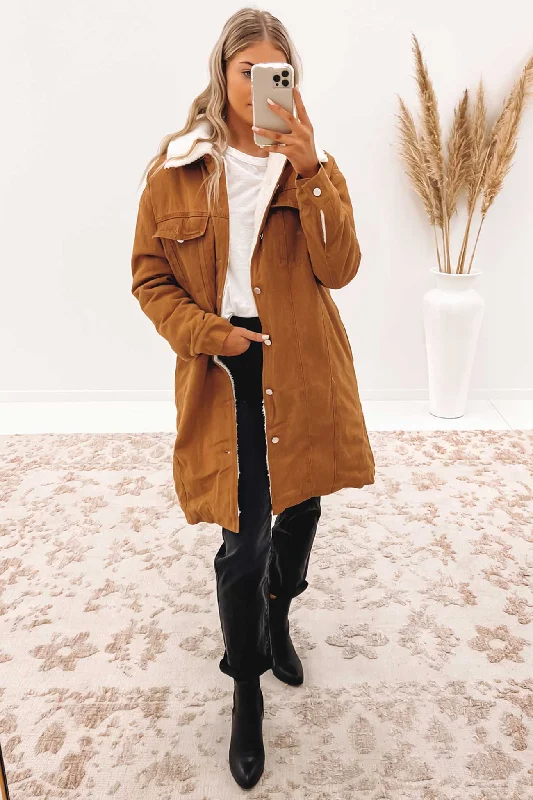 Delilah Coat Camel