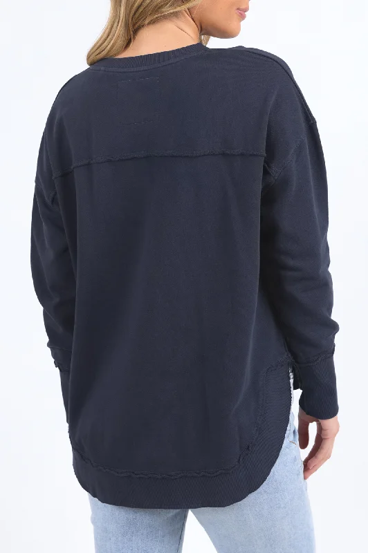 Delilah Sweatshirt - Navy