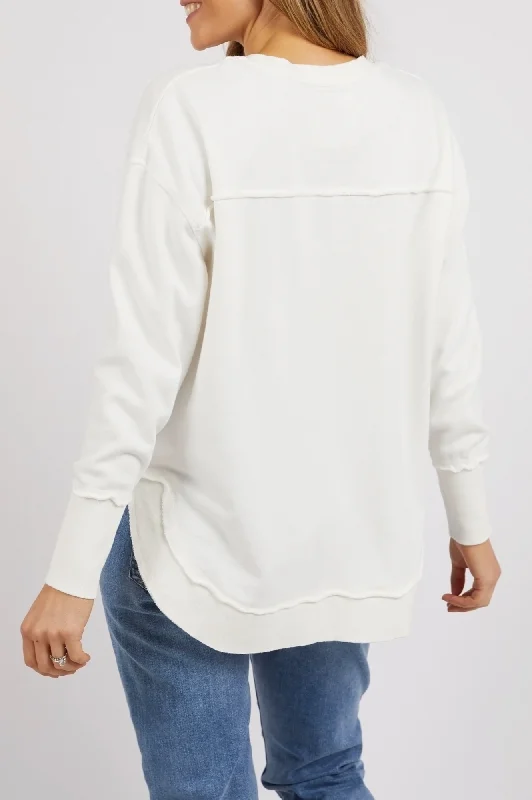 Delilah Sweatshirt - White