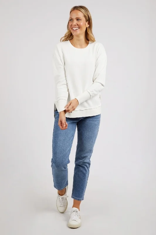 Delilah Sweatshirt - White