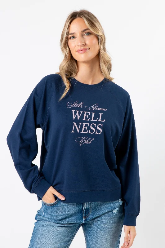 Everyday Wellness Club Sweatshirt - Navy