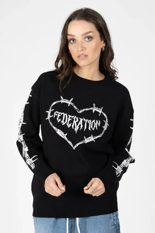 Caution Knit - Black