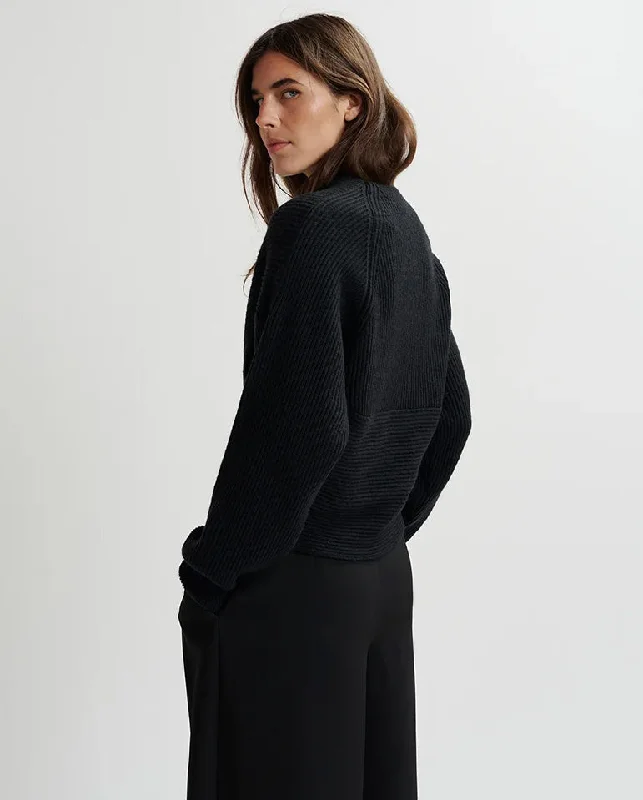 Gustaph Wrap Knit BLACK