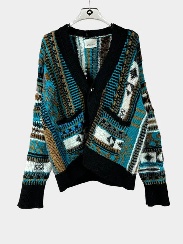 Jacquard Cardigan