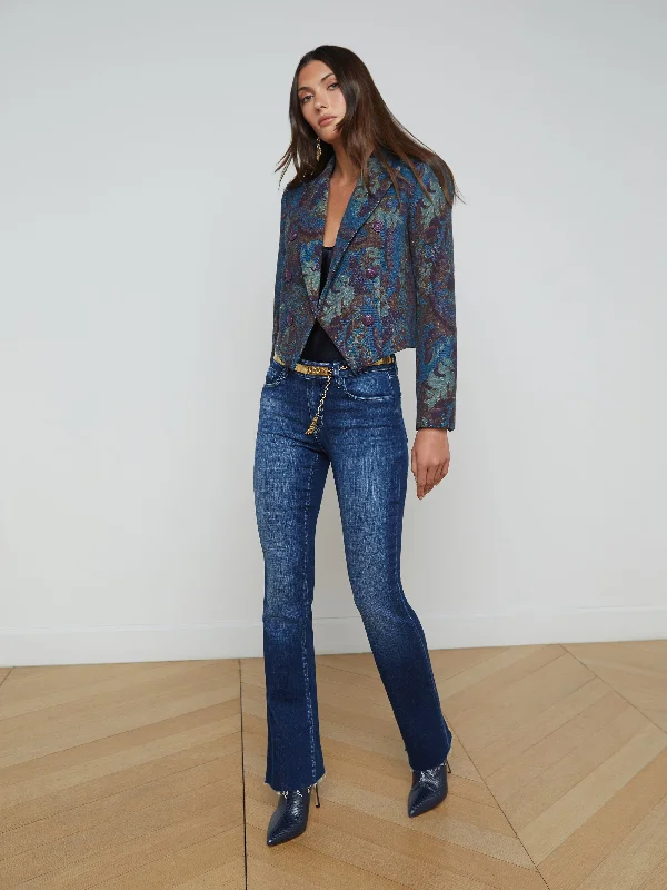 Lila Jacquard Blazer