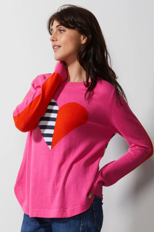 Love Lineup Jumper - Pink