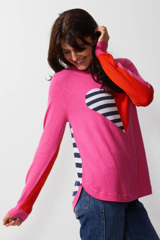 Love Lineup Jumper - Pink