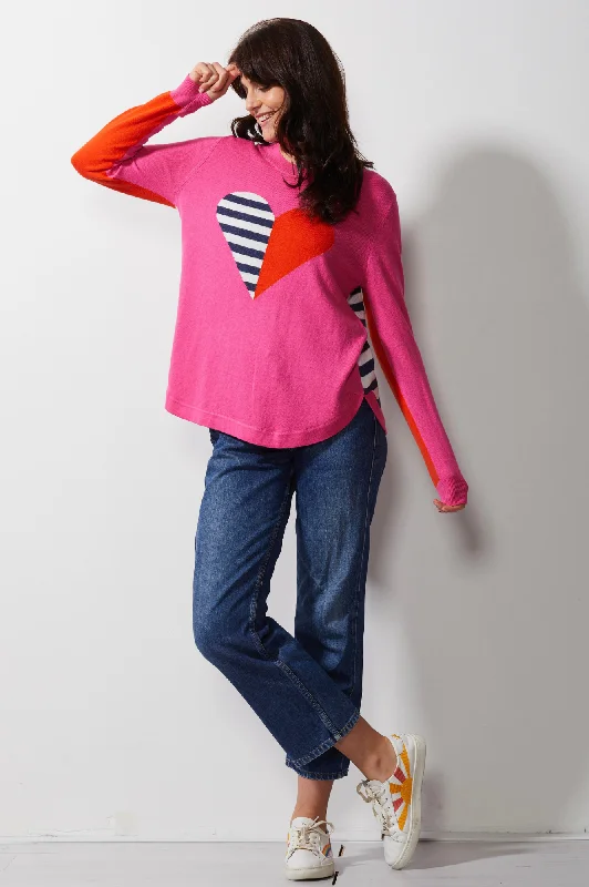 Love Lineup Jumper - Pink