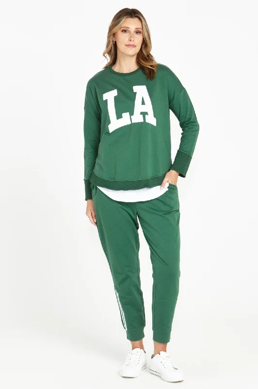 Lucy French Terry Sweatshirt - LA Print