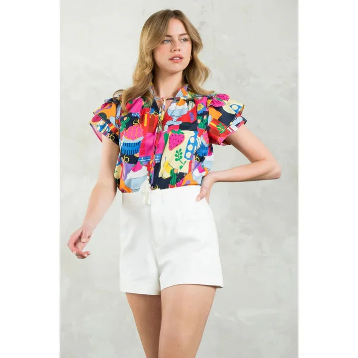 Margarita Short Sleeve Top