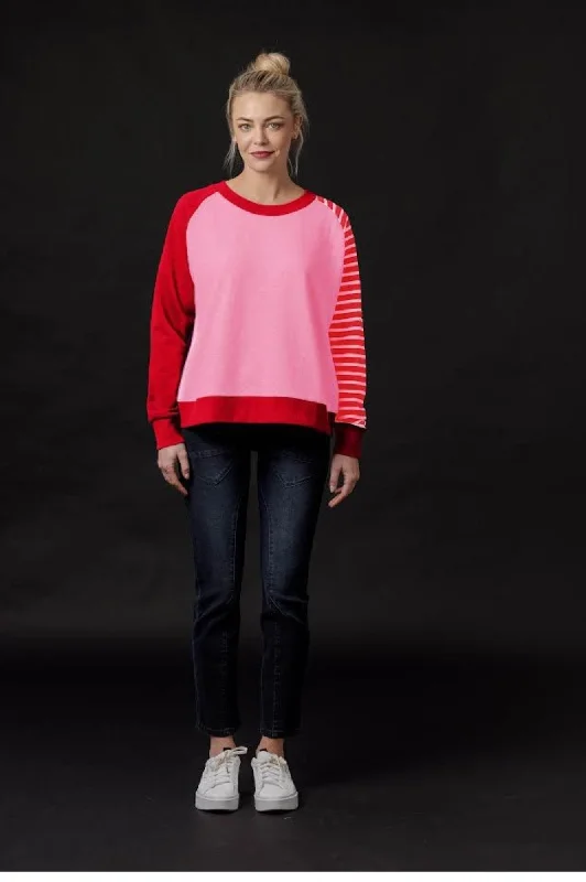 Maeve Sweatshirt - Candy Kiss