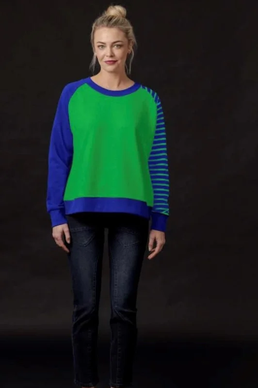 Maeve Sweatshirt - Emerald Tide