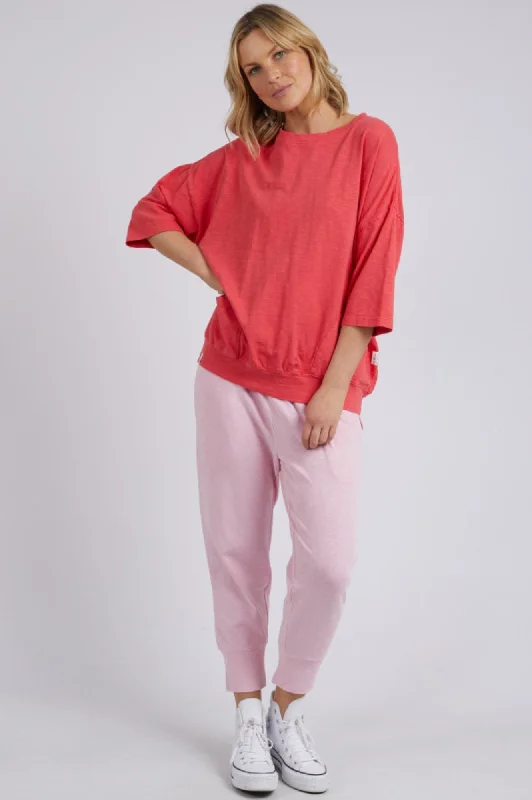 Mazie Sweatshirt - Coral Spritz