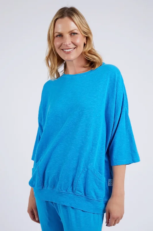 Mazie Sweatshirt - Ibiza Blue